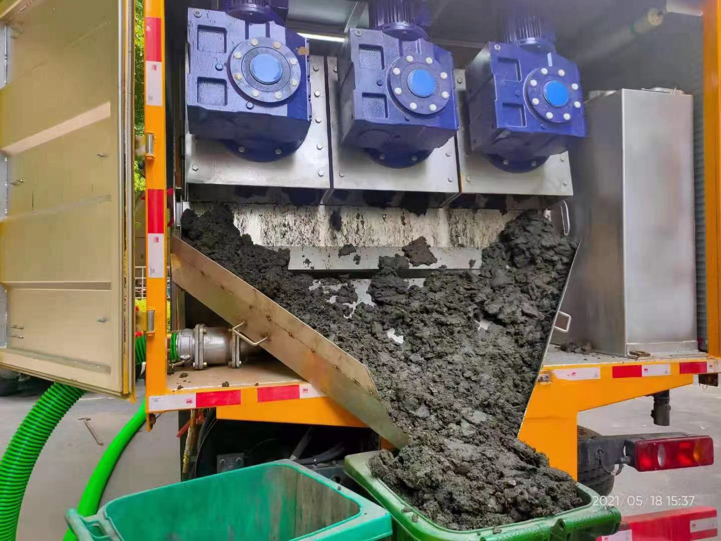 复兴化粪池清掏城市维护站-泥浆净化干湿分离处理